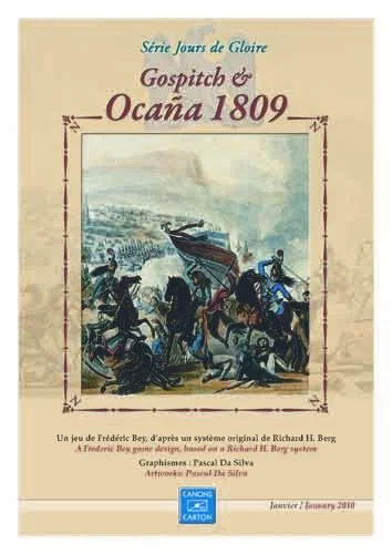 Board game, Gospitch  & Ocaña 1809