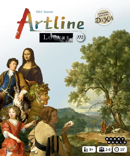 Board game, Artline: Louvre