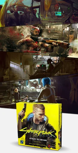 Board game, Cyberpunk 2077: Afterlife – The Card Game