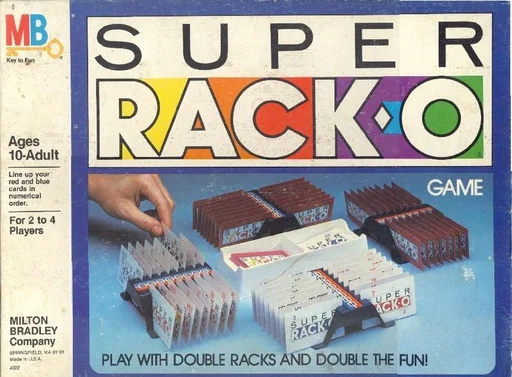 Board game, Super Rack-O
