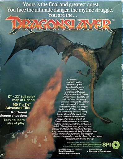 Board game, Dragonslayer