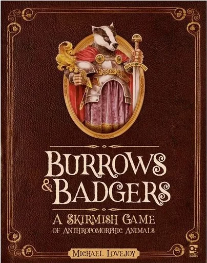 Board game, Burrows & Badgers: A Skirmish Game of Anthropomorphic Animals