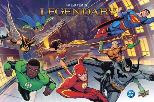 Board game, Legendary: A DC Deck Building Game