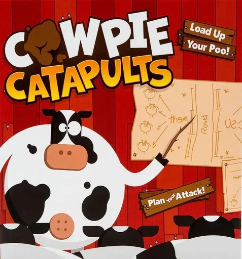 Board game, Cowpie Catapults