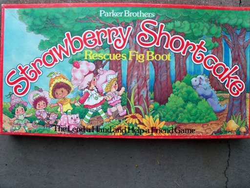 Board game, Strawberry Shortcake Rescues Fig Boot