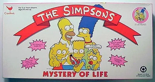 Board game, The Simpsons Mystery of Life