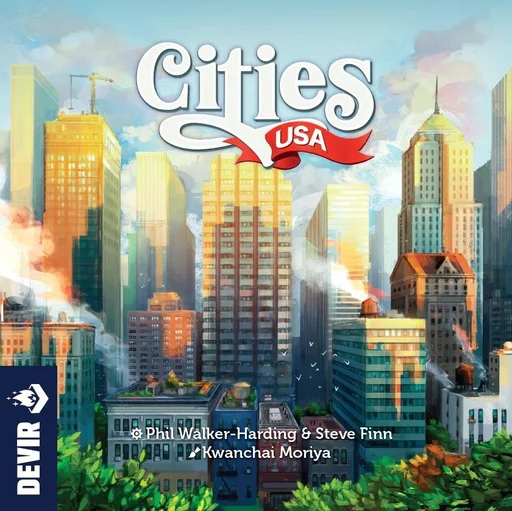 Board game, Cities USA