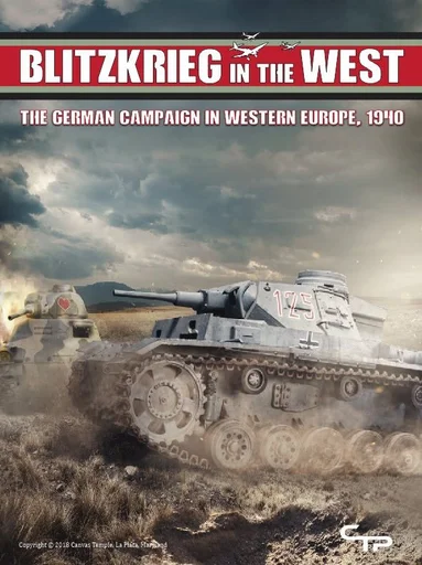 Board game, Blitzkrieg in the West: The German Campaign in Western Europe, 1940