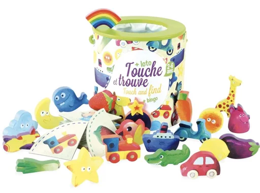 Board game, Touch and Find