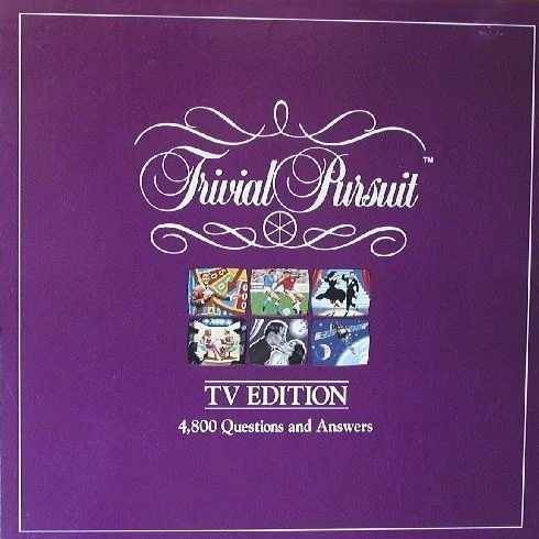 Board game, Trivial Pursuit: TV Edition – 4,800 Questions and Answers