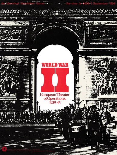 Board game, World War II: European Theater of Operations, 1939-45