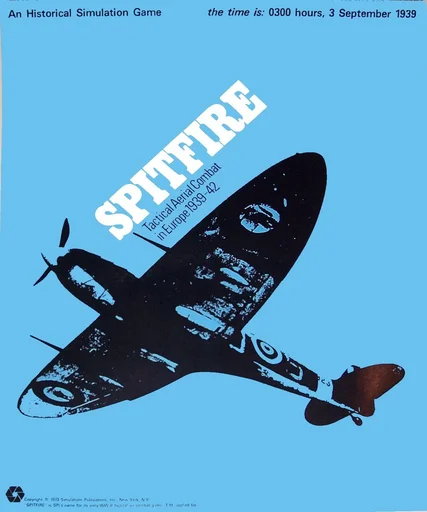 Board game, Spitfire: Tactical Aerial Combat in Europe 1939-42