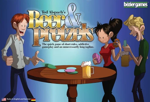 Board game, Beer & Pretzels