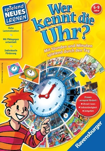 Board game, My First Clock