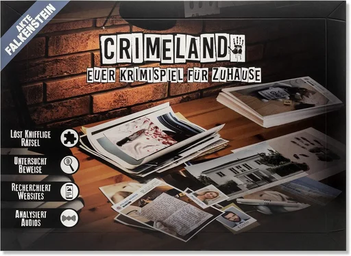 Board game, CRIMELAND: Akte Falkenstein