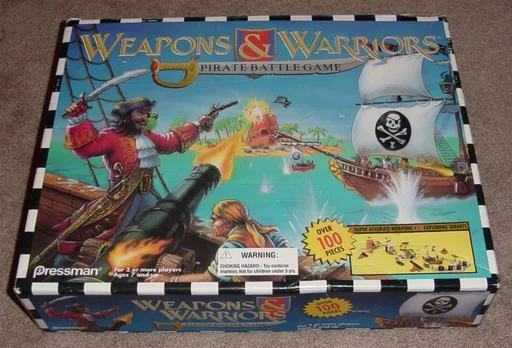 Board game, Weapons & Warriors: Pirate Battle