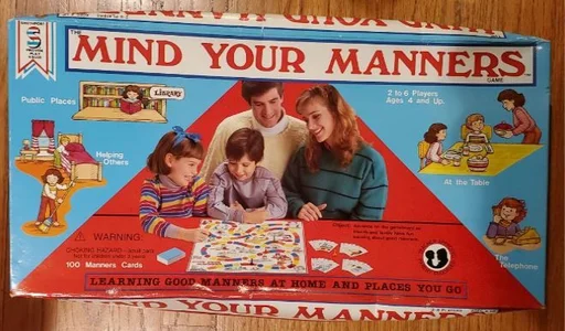 Board game, Mind Your Manners