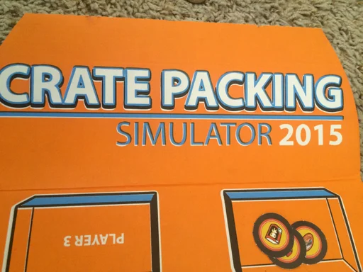 Board game, Crate Packing Simulator 2015