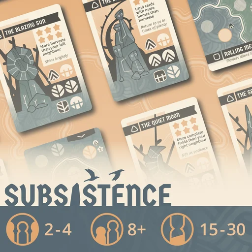 Board game, Subsistence