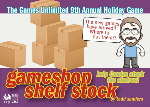Board game, Gameshop Shelf Stock