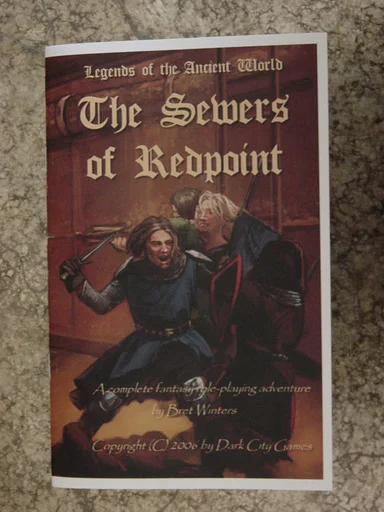 Board game, Legends of the Ancient World: The Sewers of Redpoint