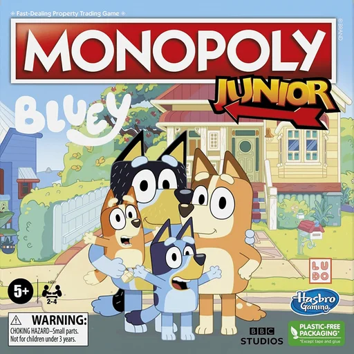 Board game, Monopoly Junior: Bluey