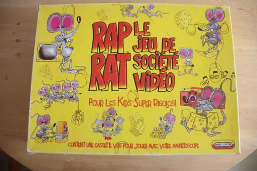 Board game, Rap Rat: The Video Board Game