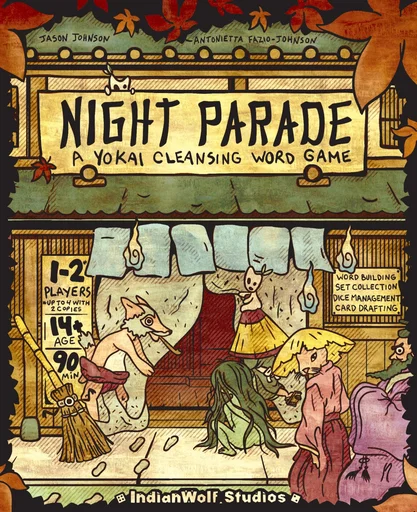 Board game, Night Parade: A Yokai Cleansing Word Game