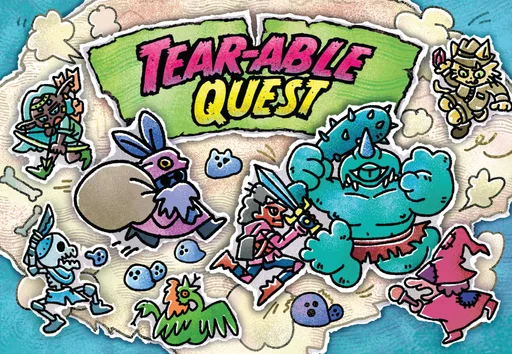 Board game, Tearable Quest
