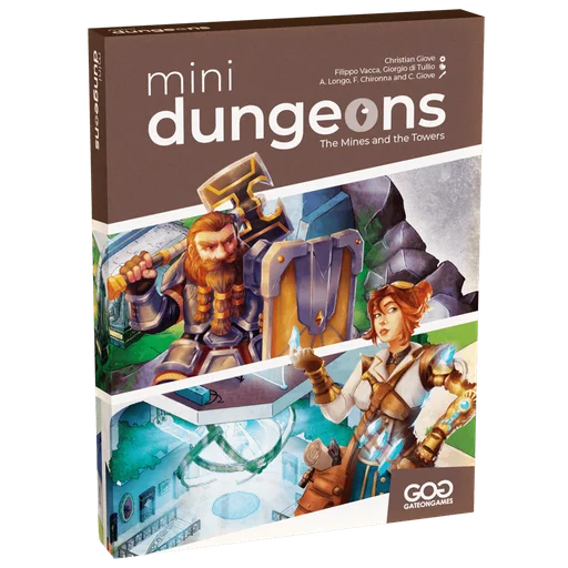 Board game, Mini Dungeons: The Mines and the Towers