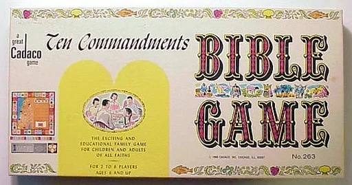 Board game, Ten Commandments Bible Game