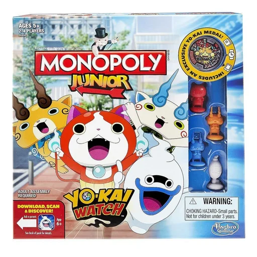 Board game, Monopoly Junior: Yo-kai Watch Edition