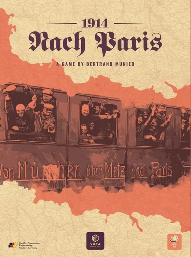 Board game, 1914: Nach Paris