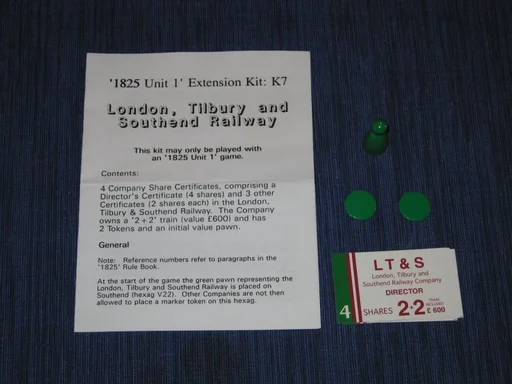 1825 Extension Kit K7: London, Tilbury and Southend Railway