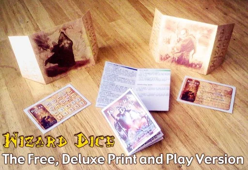 Board game, Wizard Dice