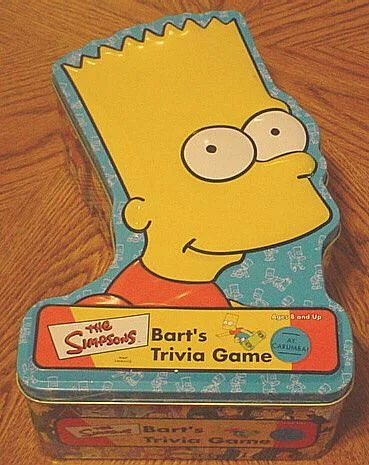 Board game, The Simpsons: Bart's Trivia Game