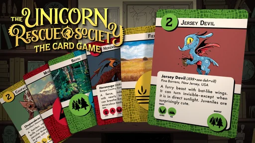 Board game, Unicorn Rescue Society: The Card Game