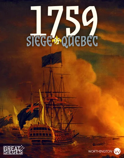Board game, 1759: The Siege of Quebec (Second Edition)