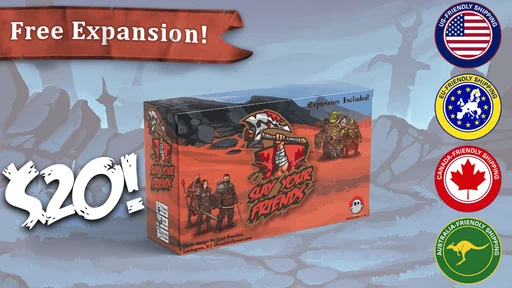 Board game, Slay Your Friends!