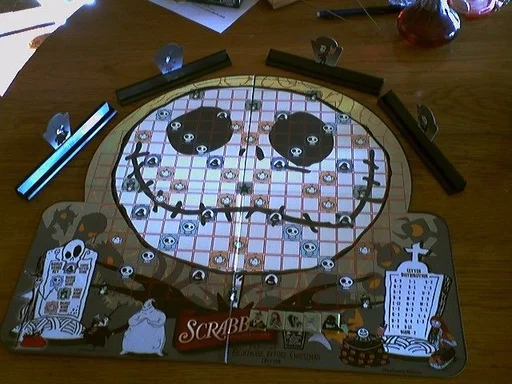 Board game, Scrabble: Tim Burton's The Nightmare Before Christmas Edition