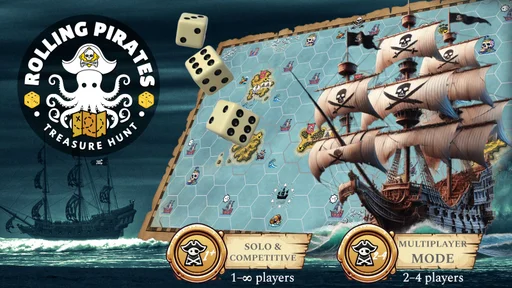 Board game, Rolling Pirates