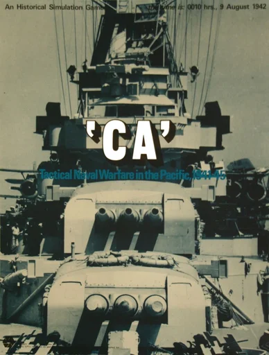Board game, 'CA' Tactical Naval Warfare in the Pacific, 1941-45