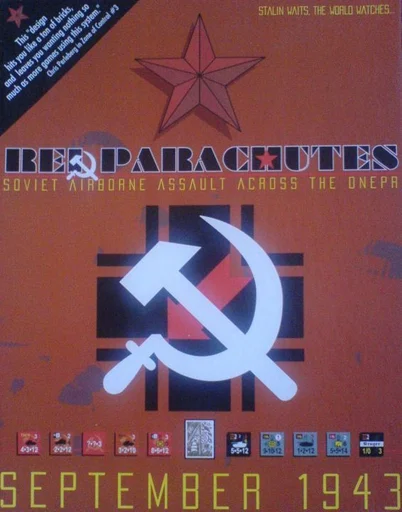 Board game, Red Parachutes: Soviet Airborne Assault Across the Dnepr