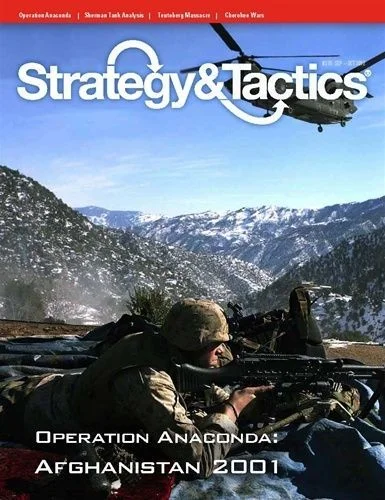 Board game, Operation Anaconda: Battle in Afghanistan, March 2002