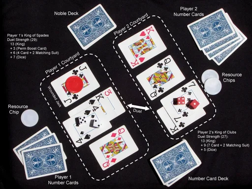 Board game, Dueling Nobles