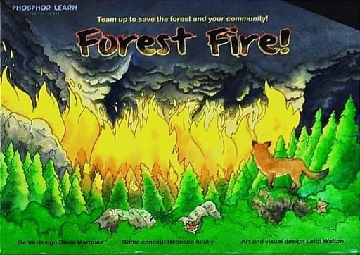 Board game, Forest Fire!: A Family Game