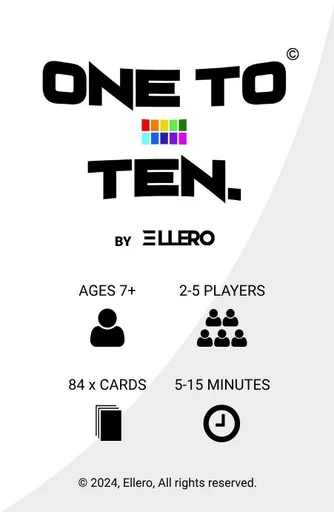 Board game, One To Ten