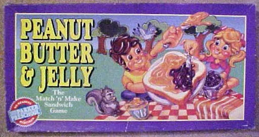 Board game, Peanut Butter & Jelly