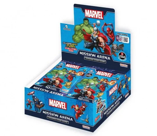 Board game, Marvel  Mission Arena  Trading Card Game