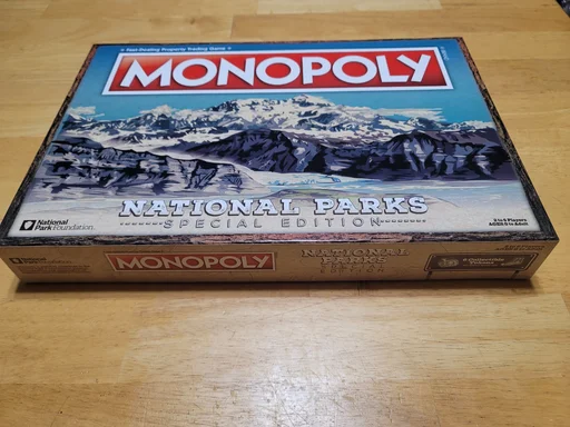 Board game, Monopoly: National Parks Special Edition